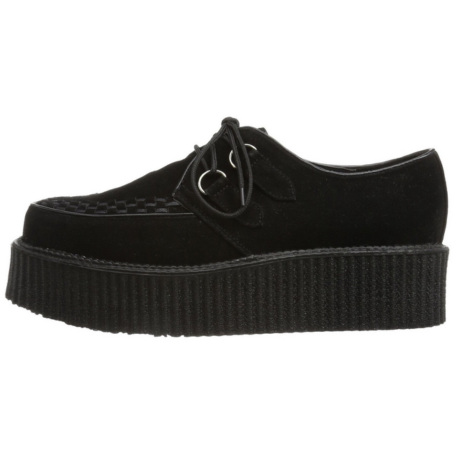 Ecopelle 5 cm CREEPER-502S Scarpe creepers da uomo