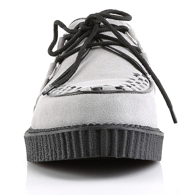 Gray Suede 2,5 cm CREEPER602S Mens Creepers Shoes