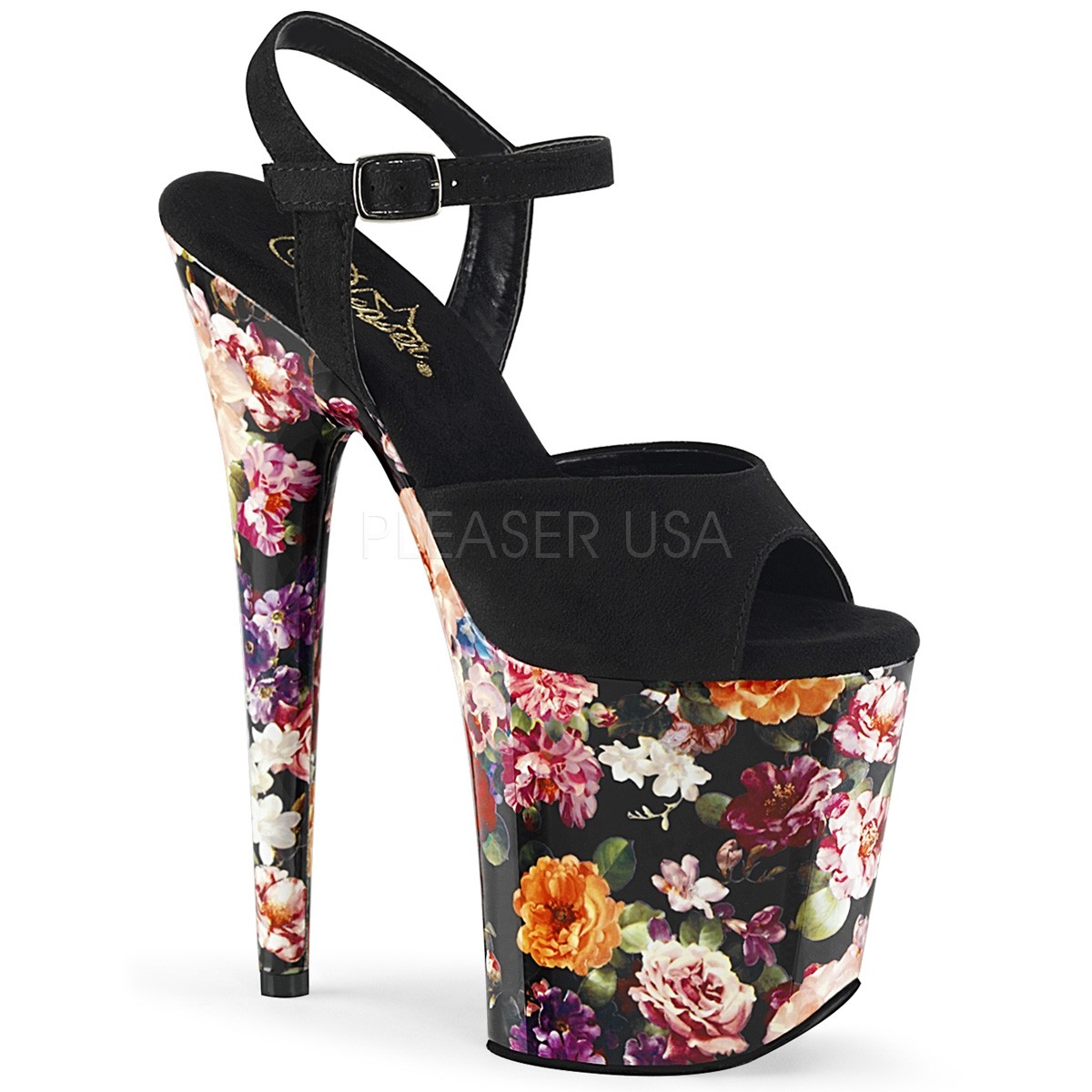 Motivo Floreale 20 cm FLAMINGO 809WR Plateau Tacchi Alti a Spillo