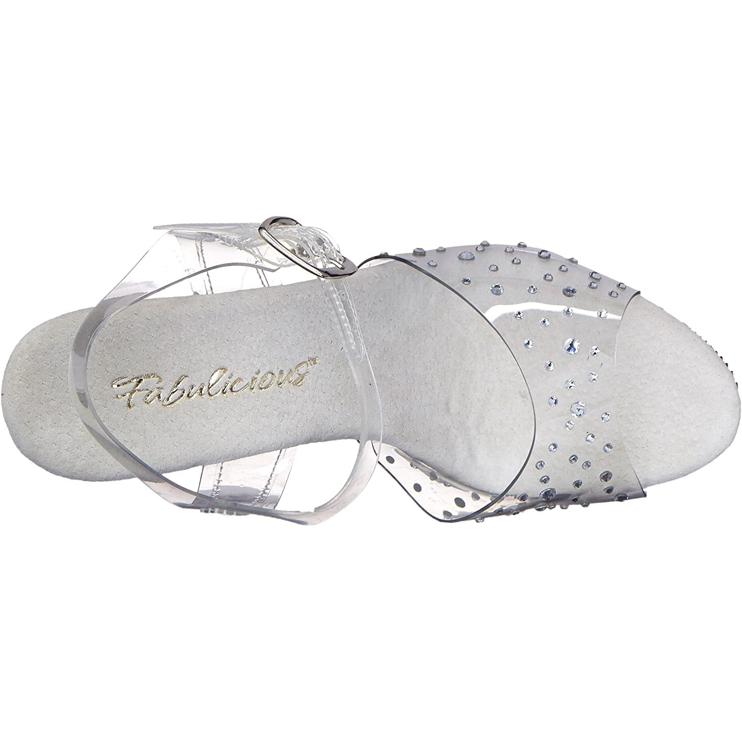 Transparent 13 cm LIP 108RS Bikini posing high heel shoes fabulicious