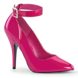 Tacchi alti pink 13 cm SEDUCE-431 tacchi decolt� cinturino alla caviglia