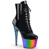 Rainbow 18 cm ADORE-1020RC-2 pole dance ankle boots