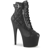 ADORE-700-05 18 cm pleaser high heels ankle boots black