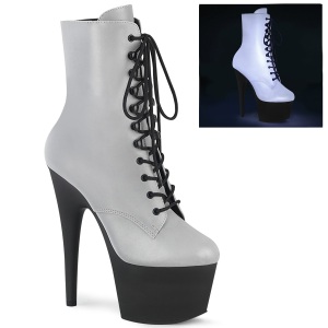 Argento 18 cm ADORE-1020REFL stivaletti exotic pole