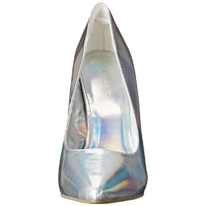 Argento Matto 13 cm AMUSE-20 scarpe tacchi a spillo con punta