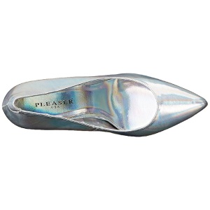 Argento Matto 13 cm AMUSE-20 scarpe tacchi a spillo con punta