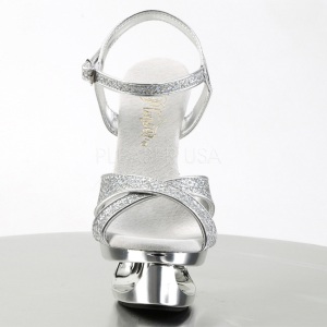 Argento Scintillare 16,5 cm Pleaser ECLIPSE-619G Scarpa Stiletto Alto