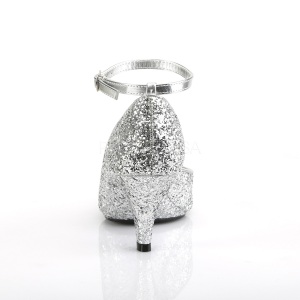 Argento Scintillare 7,5 cm BELLE-381G Tacchi altissimi da uomo