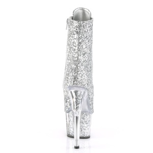 Argento scintillare 18 cm ADORE-1021G stivaletti plateau suola donna