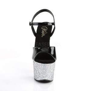 Argento scintillare 18 cm Pleaser SKY-309LG scarpe da cubista e spogliarellista