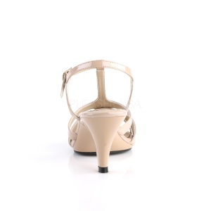 Beige 8 cm BELLE-322 scarpe per trans