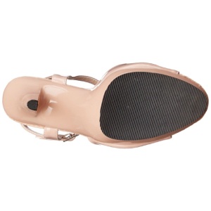 Beige Vernice 13 cm Fabulicious LIP-109 Plateau Tacchi Alti a Spillo