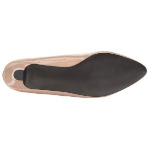 Beige Vernice 5 cm FAB-420W Tacchi altissimi da uomo