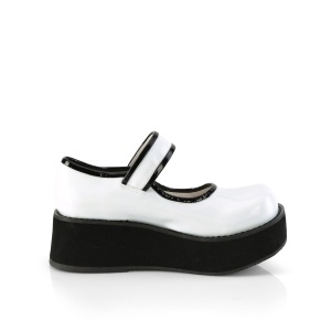 Bianchi 6 cm SPRITE-01 emo maryjane scarpe donna fibbia
