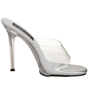 Bianco 11,5 cm FABULICIOUS GALA-01 ciabatta donna tacco basso