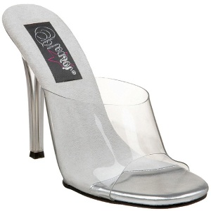 Bianco 11,5 cm FABULICIOUS GALA-01 ciabatta donna tacco basso