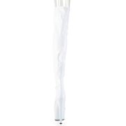 Bianco 18 cm ADORE-3000HWR Ologramma stivali overknee piattaforma exotic pole