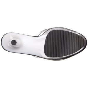 Bianco Neon 18 cm ADORE-701UV Plateau Mules Scarpe