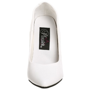 Bianco Vernice 13 cm SEDUCE-420 scarpe dcollet a punta