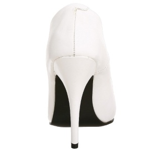 Bianco Vernice 13 cm SEDUCE-420 scarpe dcollet a punta