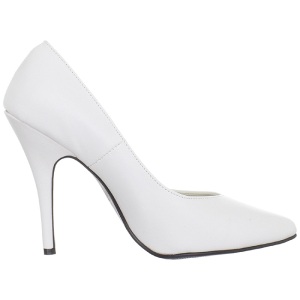 Bianco Vernice 13 cm SEDUCE-420V scarpe dcollet a punta
