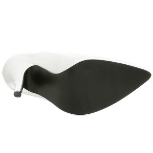 Bianco Vernice 13 cm SEDUCE-420V scarpe dcollet a punta