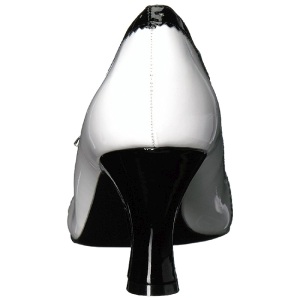 Bianco Verniciata 7,5 cm JENNA-06 grandi taglie scarpe dcollet