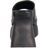 Black 11,5 cm PACE-01 Goth Platform Sandals Womens