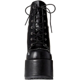 Black 13 cm CAMEL-201 goth lolita ankle boots platform