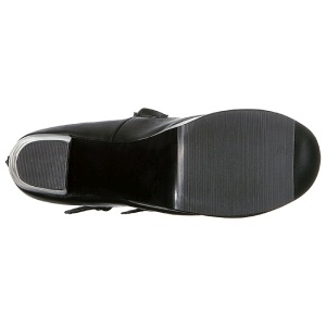 Black 14 cm DEMONIA TORMENT-600 gothic platform shoes