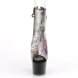 Black 18 cm ADORE-1018SP Pole dancing ankle boots