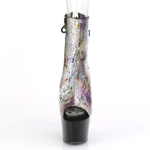 Black 18 cm ADORE-1018SP Pole dancing ankle boots