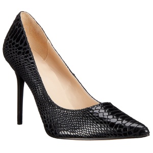 Black Leather 10 cm CLASSIQUE-20SP Women Pumps Shoes Stiletto Heels