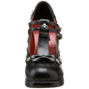 Black Matte 10,5 cm CRYPTO-06 Goth Platform Pumps Shoes