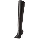 Black Matte 13 cm SEDUCE-3010 overknee high heel boots
