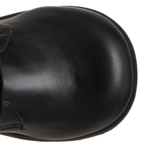 Black Vegan 8,5 cm TRASHVILLE-518 demonia boots - unisex platform boots