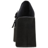 Black Velvet 11,5 cm KERA-10 lolita platform shoes