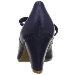 Blu 6,5 cm WIGGLE-32 retro vintage scarpe dcollet maryjane tacco spesso