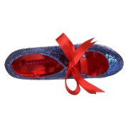 Blu Scintillare 14,5 cm TEEZE-10G Concealed burlesque scarpe tacchi a spillo