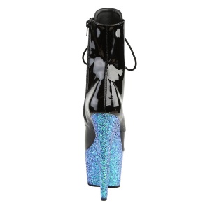 Blu scintillare 18 cm Pleaser ADORE-1020LG stivaletti da pole dance