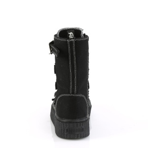Canvas 4 cm SNEEKER-318 Mens sneakers creepers shoes