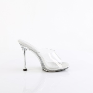 Ciabatte Trasparente 11,5 cm CUPID-401 ciabatte con tacco alto fetish