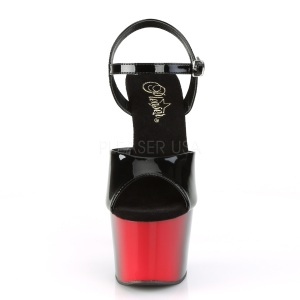 Colorata doppia 18 cm ADORE-709BR calzature plateau con tacco