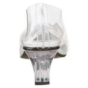 Dcollet trasparenti 5 cm CRYSTAL-103 cosplay scarpe dcollet da principessa