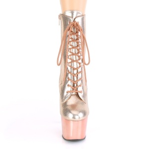Dorato Metallico 18 cm ADORE-1020 stivaletti exotic pole dance
