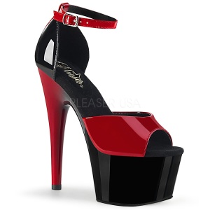 Dual Colored 18 cm ADORE-789 Platform High Heels Shoes