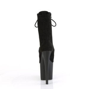 ENCHANT-1040 19 cm pleaser stivaletti tacco alto plateau scamosciati
