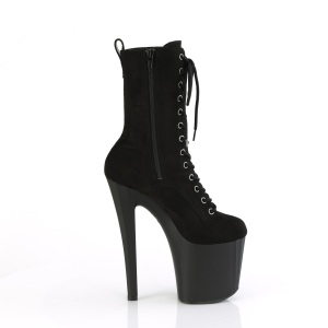 ENCHANT-1040 19 cm pleaser stivaletti tacco alto plateau scamosciati