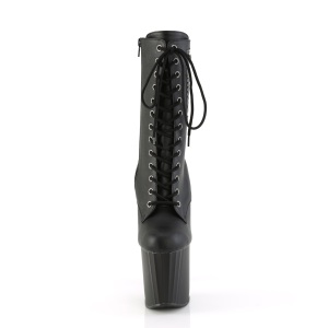 ENCHANT-1040PK 19 cm pleaser stivaletti tacco alto plateau vegano