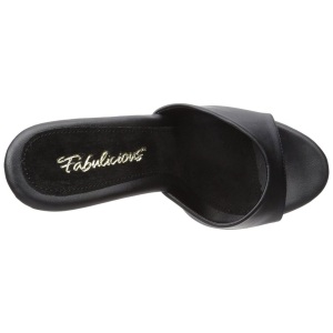 Ecopelle 12 cm FLAIR-401-2 Ciabattina Tacchi Alti